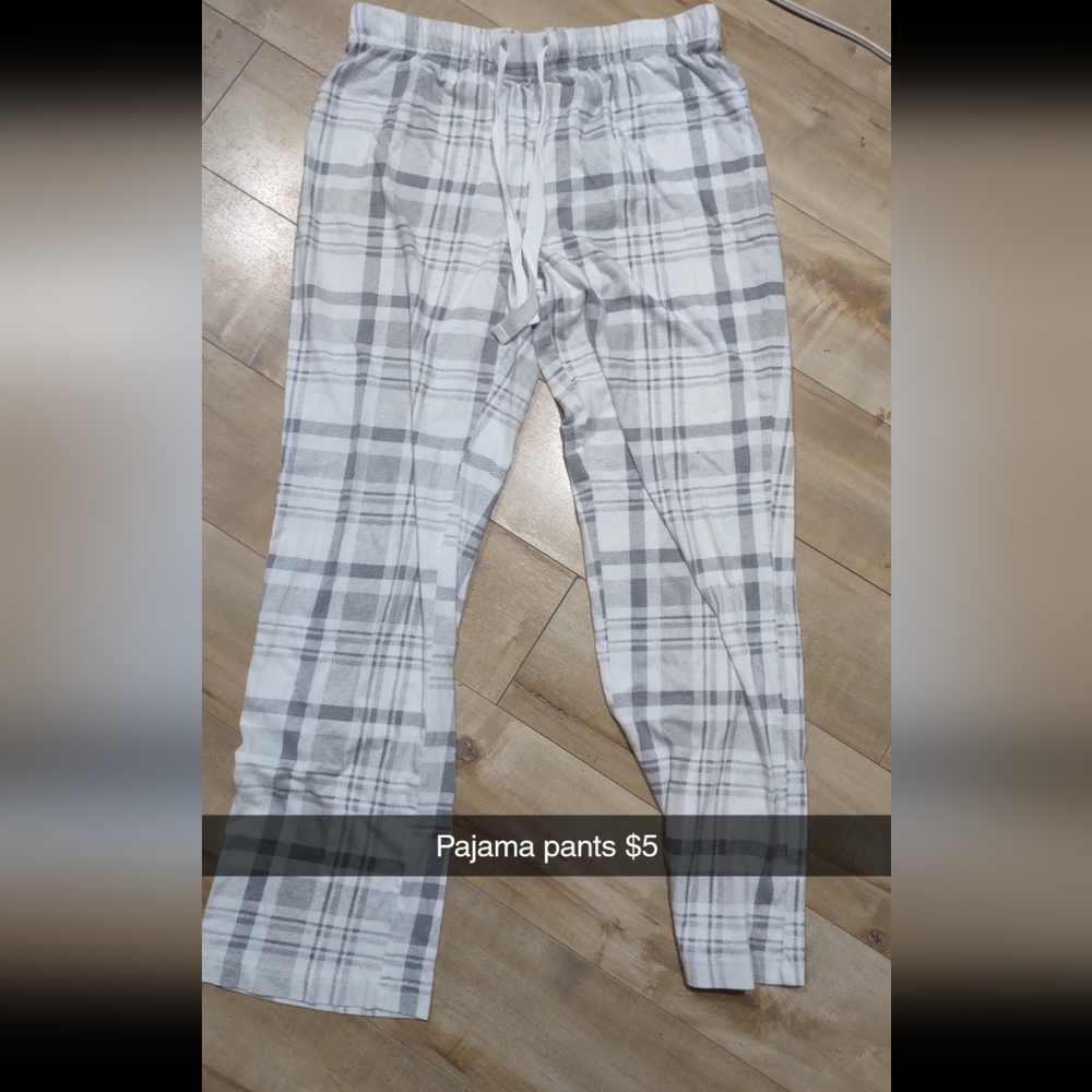 PJ pants, from Walmart size large